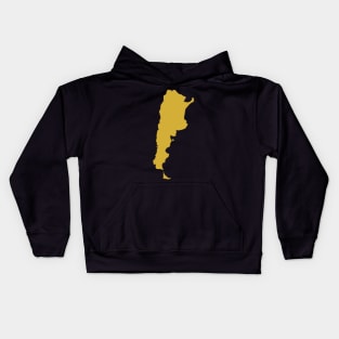 Argentina map Kids Hoodie